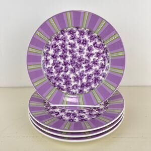 Waverly Garden Room Field of Flowers Salad Dessert Plates